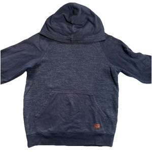 BillaBong‎ Mens Balance Pullover Hoodie Sz Medium Black/Gray Tonal Color block